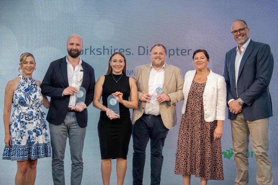 Aire Park Named ‘Disrupter’ at The Yorkshires. Commercial Real Estate Awards 2025 1