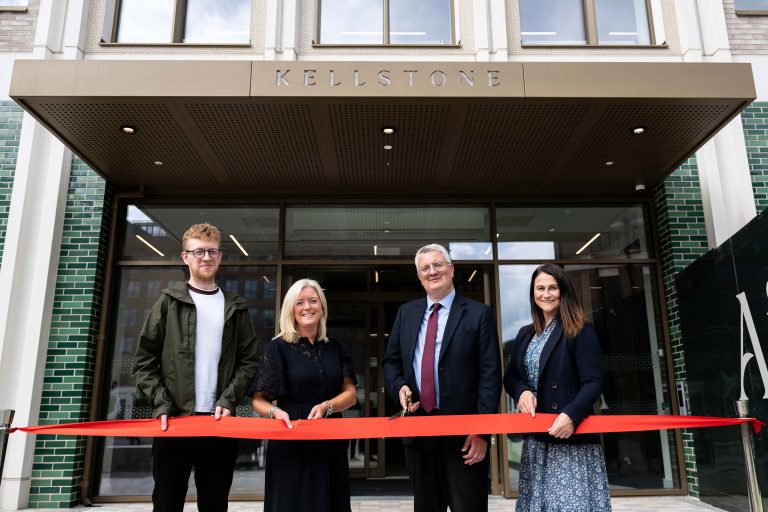 Kellstone reaches completion at Aire Park 1 Aire Park Kellstone Ribbon Cutting web