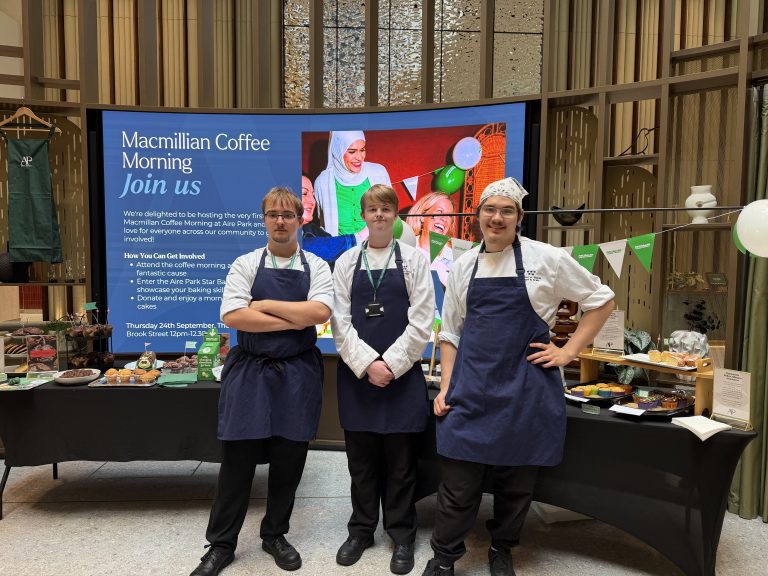 Aire Park Raises More Than £800 for Macmillan Cancer Support 1 IMG 2344