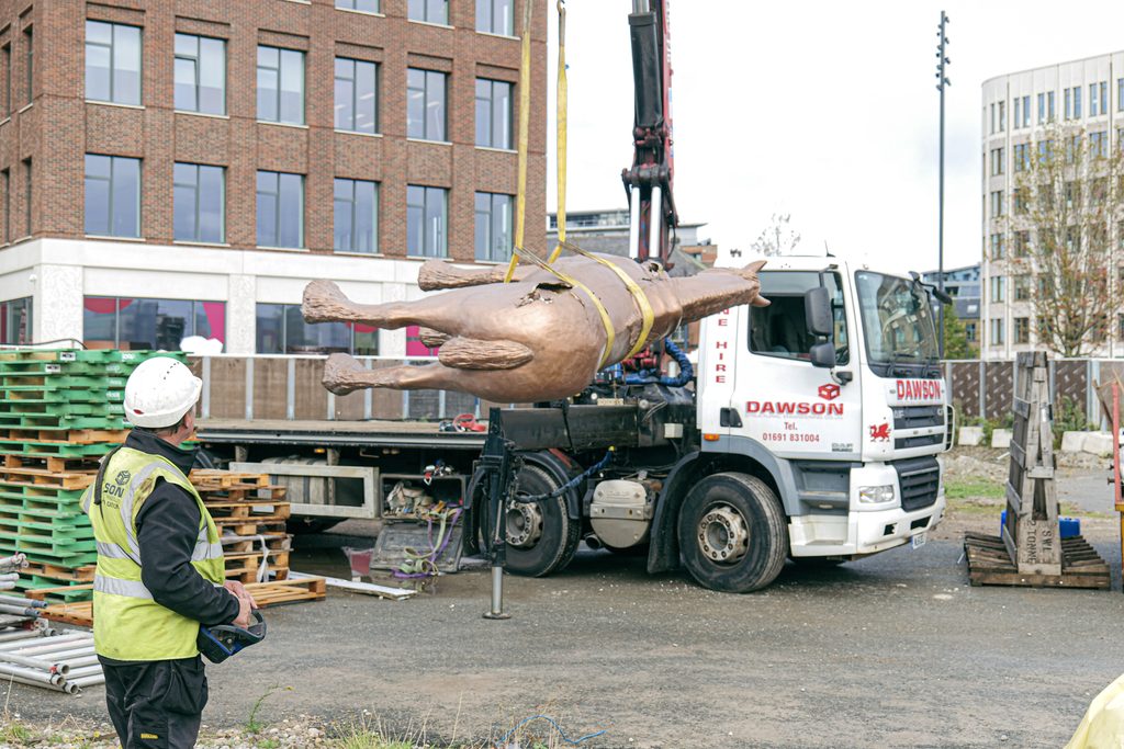 Tetley Dray Horse Leaves Aire Park for Restoration 2 P1017414